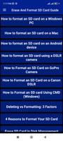 Erase And Format SD Card Guide screenshot 2