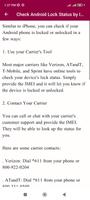 Guide For Mobile IMEI Unlock screenshot 2