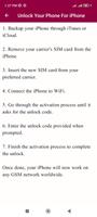 Guide For Mobile IMEI Unlock screenshot 3
