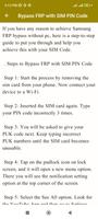 Guide For FRP Bypass Tricks screenshot 3