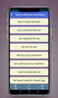 برنامه‌نما Guide for SIM Unlock & Easy Me عکس از صفحه