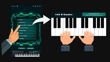 3 Schermata organo electronico para tocar