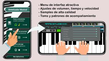 Sintetizador Piano स्क्रीनशॉट 1