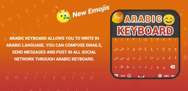 Arabic keyboard Typing - Fast Arabic Keypad Input