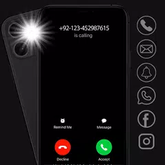 flash para llamadas y mensajes