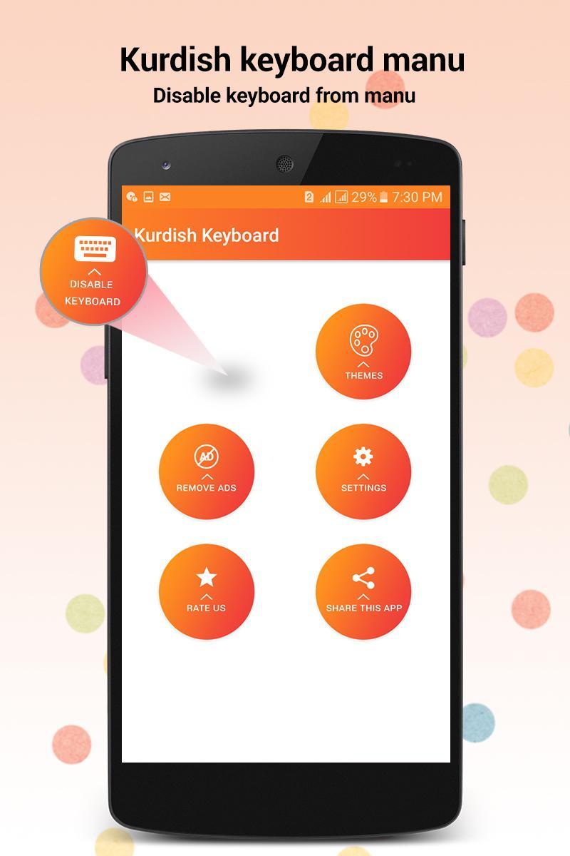 Android İndirme için Kürtçe Klavye APK