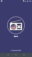 US Radio: Radio FM USA online پوسٹر
