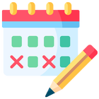 آیکون‌ Calendar App: Daily Planner