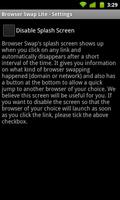 Browser Swap Lite screenshot 2