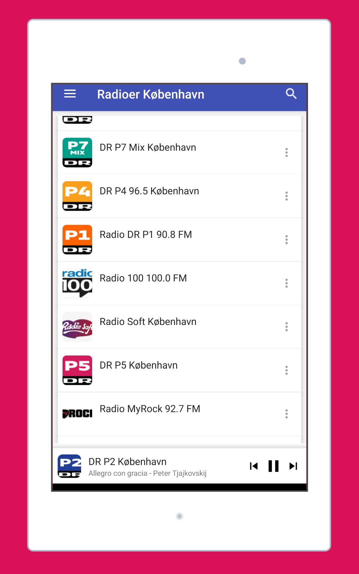 Radio Danmark - Netradio og DAB Radio + FM Gratis para Android - APK Baixar