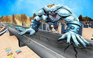 Superhero Incredible Monster Hero City Battle capture d'écran 1