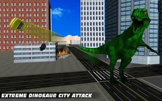 Real Dinosaur Attack City Hunting Simulator 2018 poster
