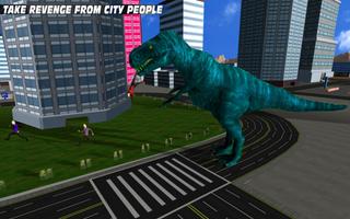 Real Dinosaur Attack City Hunting Simulator 2018 screenshot 2