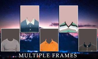 Man T-shirt Photo Editor Poster