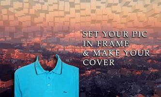 Man T-shirt Photo Editor captura de pantalla 1