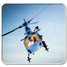 Helicopter Photo Frames أيقونة