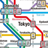 Tokyo Metro Map (Offline)-icoon