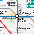 Barcelona Metro Map (Offline) 아이콘