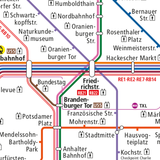 ikon Berlin Underground Map