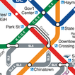 ”Boston Subway Map (Offline)