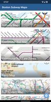 Boston Subway Map (Offline) 海報