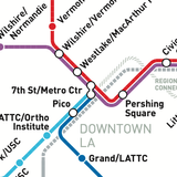 LA Metro Map (Offline) icône