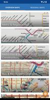 LA Metro Map (Offline) Affiche