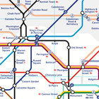 آیکون‌ Tube Map: London Underground