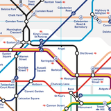 ikon Tube Map: London Underground