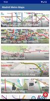 Madrid Subway Map โปสเตอร์