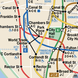 Map of NYC Subway - MTA ícone