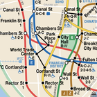 Map of NYC Subway - MTA-icoon