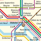 Metro Map: Paris (Offline) أيقونة