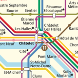 Metro Map: Paris (Offline) 圖標