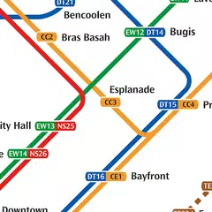 Singapore Metro Map MRT & LRT アプリダウンロード