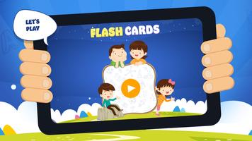 Kids Flashcards: First Words! Plakat
