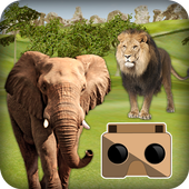 VR animaux de la fort aventure icon