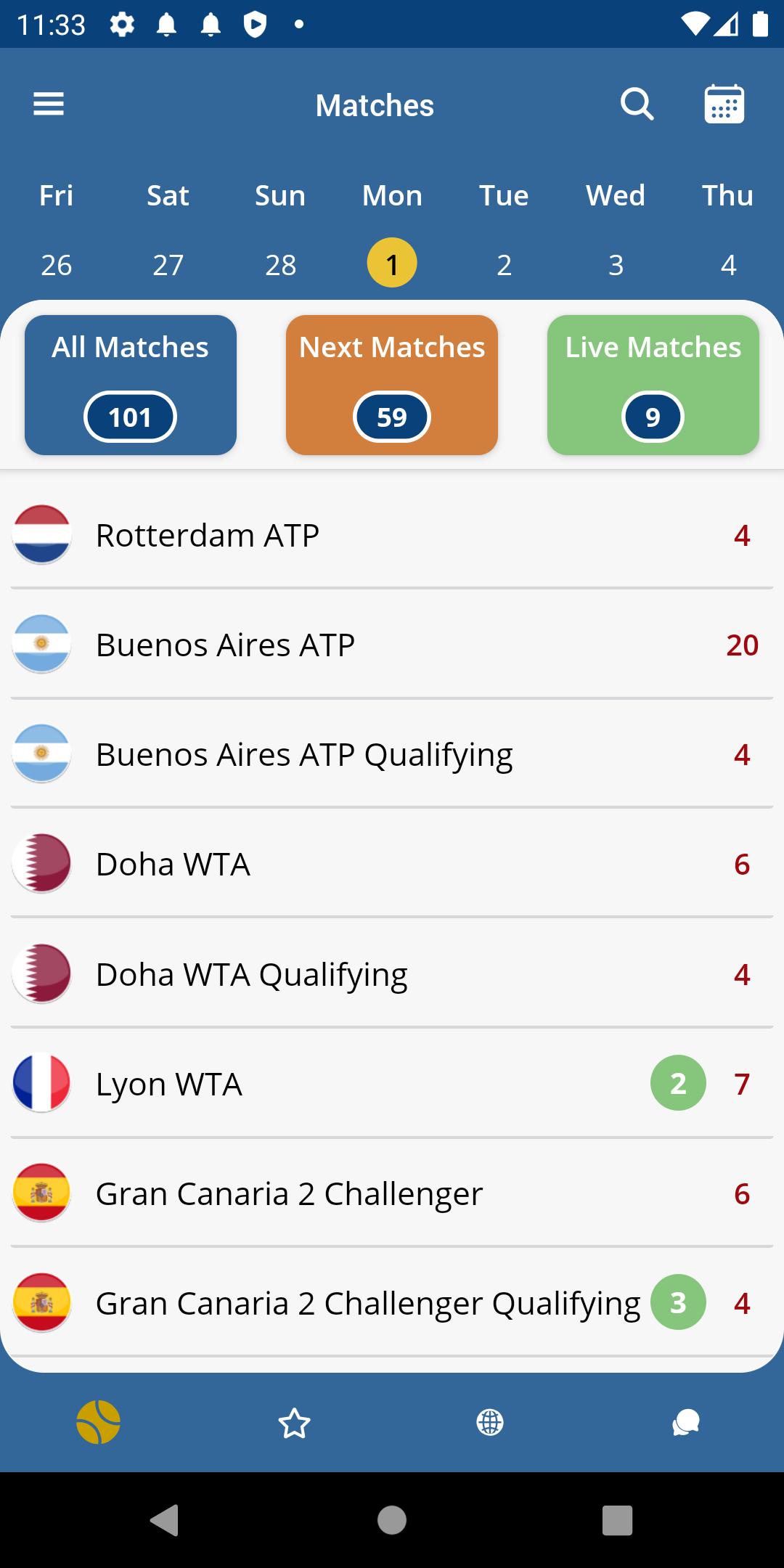 ATP WTA Live App