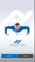 February Fitness Plakat