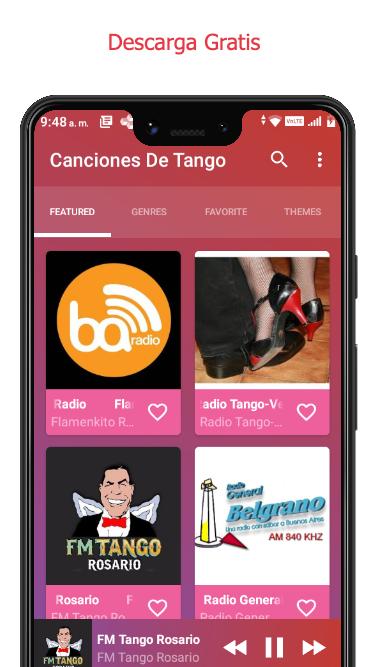 Adviento Redundante haz Descarga de APK de Canciones de Tango - Radio Tango para Android
