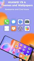 2 Schermata Huawei Y9A Themes Launcher and