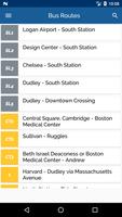 Massachusetts Bus Rail tracker & Ferry transit captura de pantalla 1