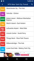 برنامه‌نما New york MTA Bus Tracker عکس از صفحه