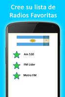 Radio Argentina AM FM -Emisora capture d'écran 3