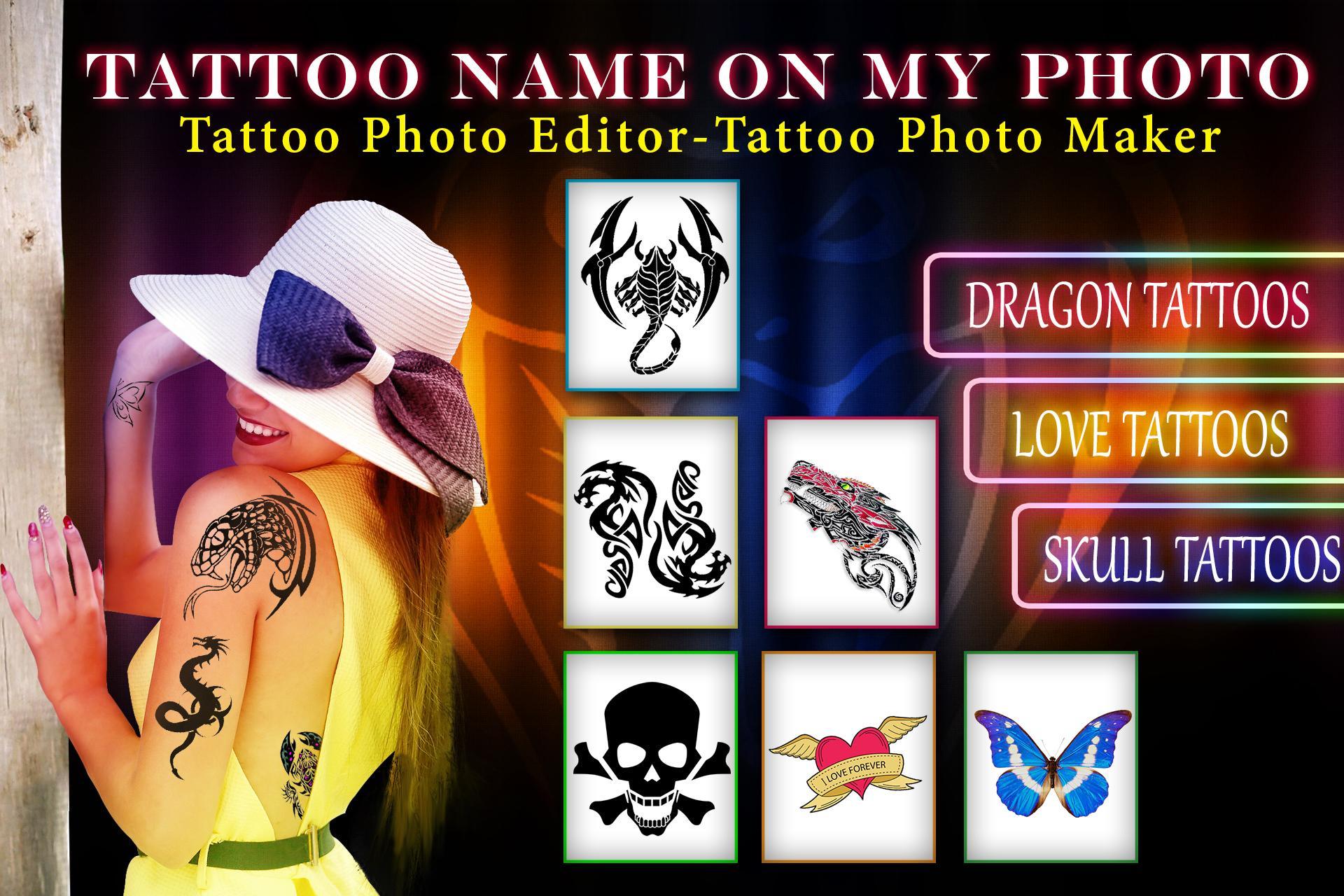 Tattoo Name on my Photo Editor : Tattoo maker for Android - APK Download