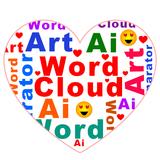 Word Cloud Ai Art Generator icon