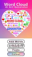 Word Cloud Ai Art Generator الملصق