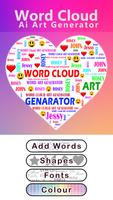 Word Cloud Ai Art Generator постер