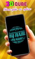 3D My Name Live Wallpaper 스크린샷 2