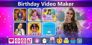 Birthday Video Maker with Song